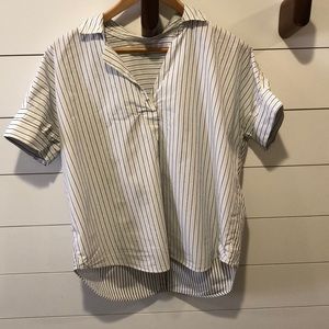 Madewell Button Back Courier Stripe